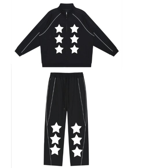 Reflection striped hoodie and sweatpants tracksuit - Picture 1 of 2